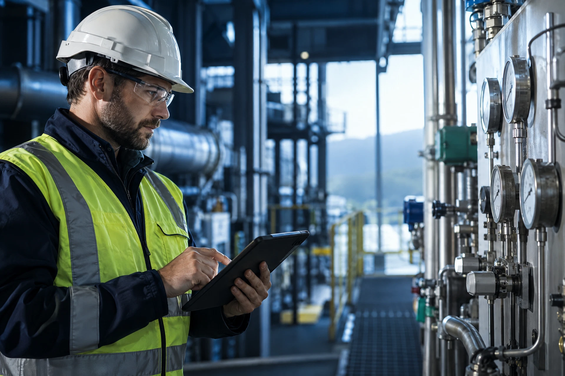 HSE Audit and Assessment in an industrial setting