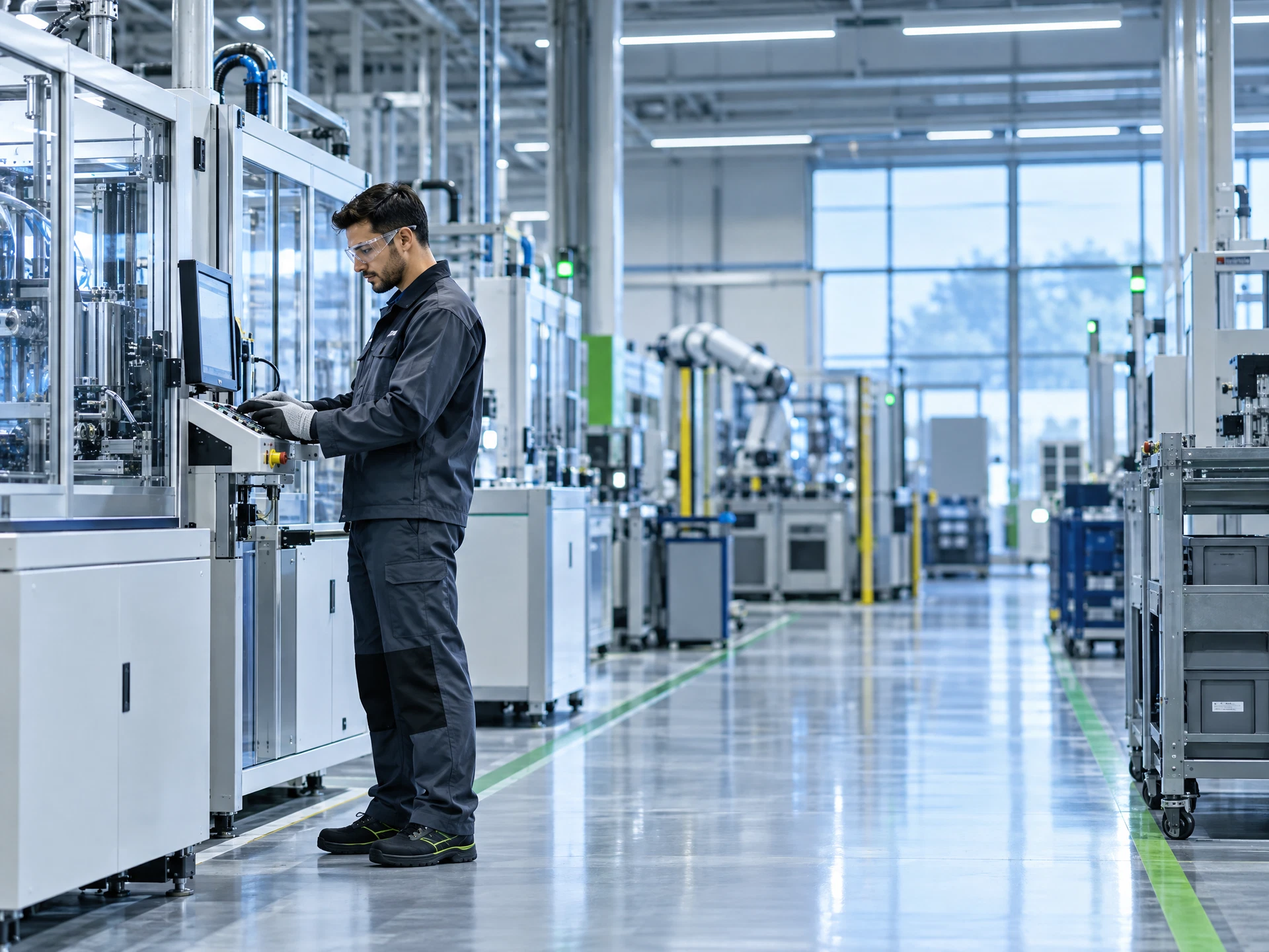 Manufacturing industrial operations